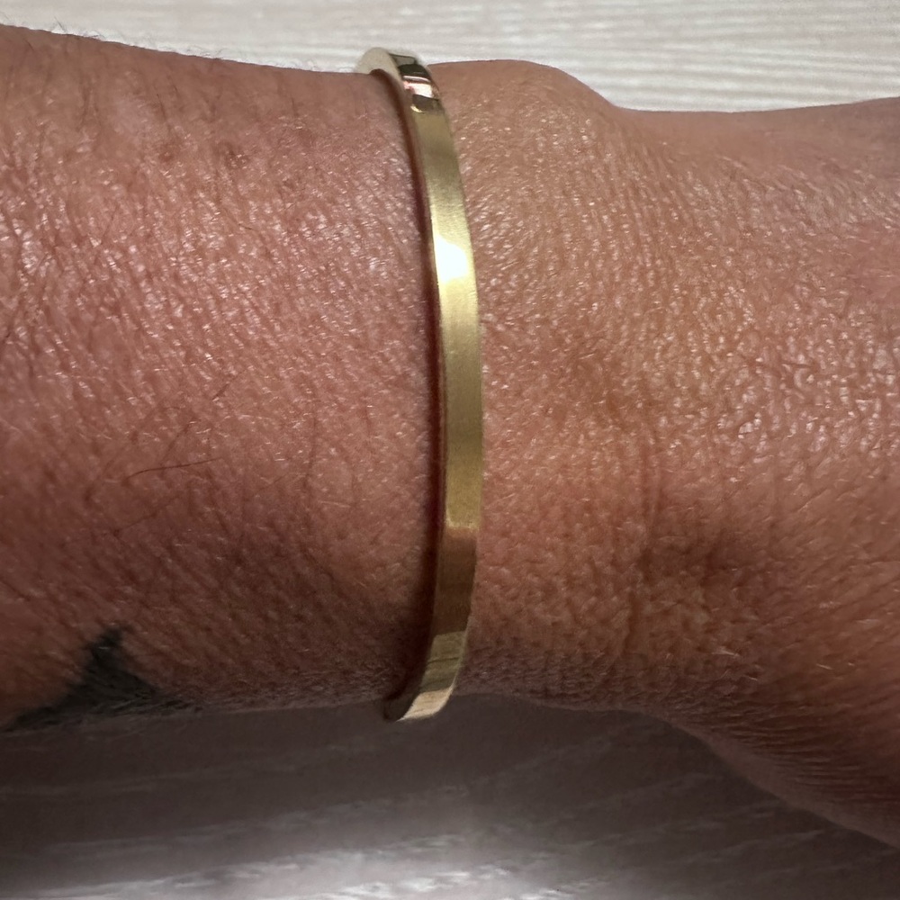 MVMT Gold-Tone hinged bangle Bracelet - Picture 3 of 5